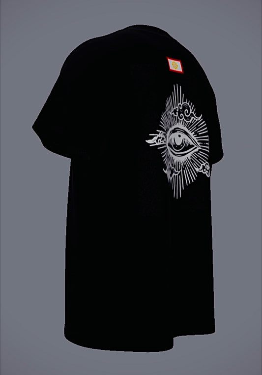 PREMIUM FORTUNATELY Round Neck T-Shirt – Black / Limited Edition
